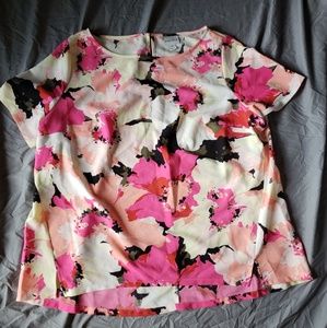 Ava and Viv Floral Blouse